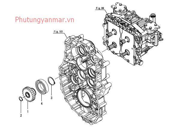 Trục truyền động di chuyển số 2